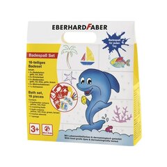 Eberhard Faber детские карандаши для ванн, акварельные средства и набор соли для ванн (16шт) цена и информация | Принадлежности для рисования, лепки | pigu.lt