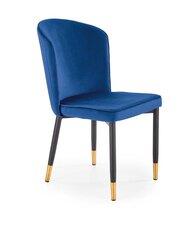 4-ių kėdžių komplektas Halmar K446, mėlynas kaina ir informacija | Virtuvės ir valgomojo kėdės | pigu.lt