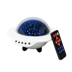 F9G6 LAMPKA GŁOŚNIK BLUETOOTH UFO MASTER цена и информация | Праздничные декорации | pigu.lt