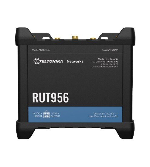 Teltonika Industrial Router RUT956 kaina ir informacija | Maršrutizatoriai (routeriai) | pigu.lt