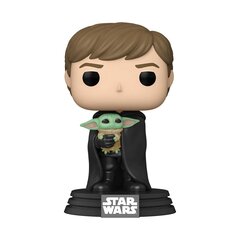Funko POP! Star Wars Mandalorian Luke with Grogu kaina ir informacija | Žaidėjų atributika | pigu.lt