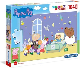 Пазл Свинка Пеппа Maxi 104 шт. цена и информация | Пазлы | pigu.lt