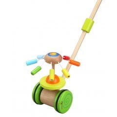 Деревянная раздвижная игрушка - карусель цена и информация | Игрушки для малышей | pigu.lt