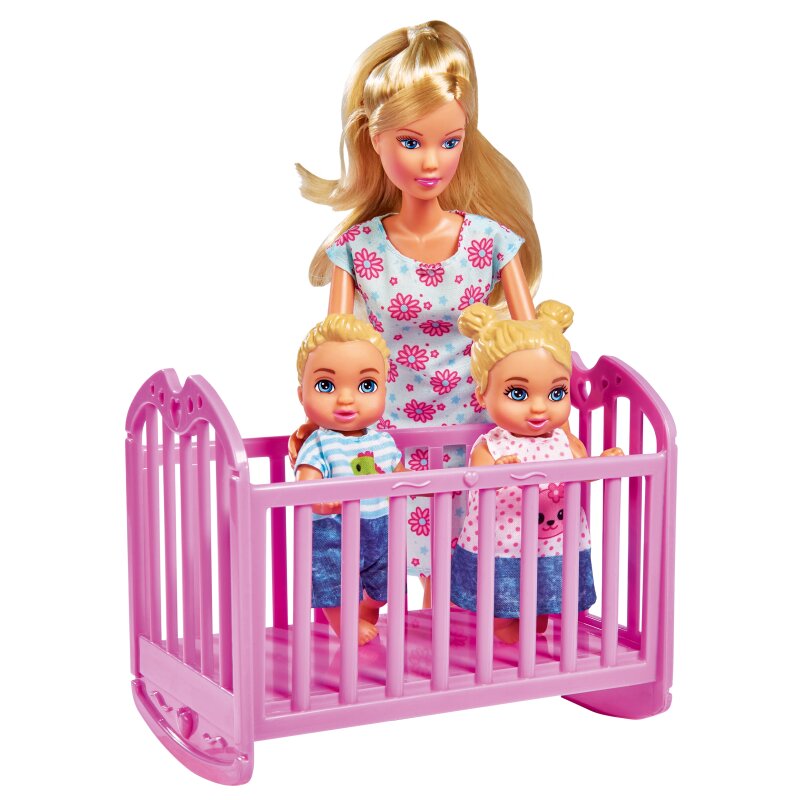 Lėlė su vaikais - Steffi Love kaina ir informacija | Žaislai mergaitėms | pigu.lt