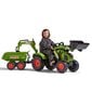 Minamas traktorius su priekaba - Class Avec, žalias kaina ir informacija | Žaislai berniukams | pigu.lt