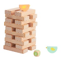 Edukacinis medinis žaidimas - Bird Stacking kaina ir informacija | Lavinamieji žaislai | pigu.lt