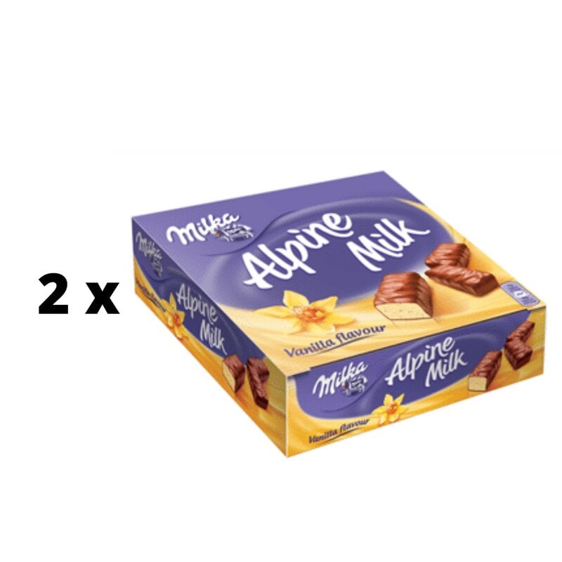 Saldainių dėžutė, Milka Alpine Milk, 330 g x 2 vnt. kaina ir informacija | Saldumynai | pigu.lt