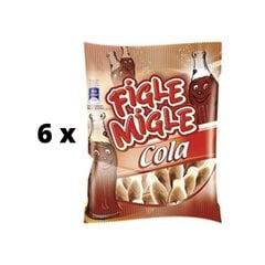 Guminukai Figle Migle Cola, 80 g x 6 vnt. kaina ir informacija | Saldumynai | pigu.lt