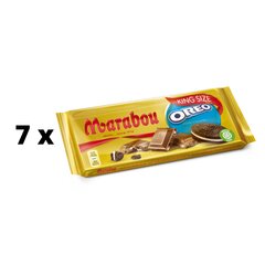 Pieninis šokoladas Marabou, su Oreo, 220 g x 7 vnt. kaina ir informacija | Saldumynai | pigu.lt