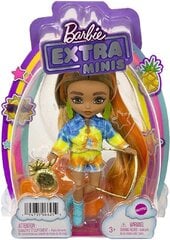 Кукла Barbie Extra Mini с длинными каштановыми волосами цена и информация | Игрушки для девочек | pigu.lt