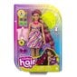 Lėlė Barbie Totaly Hair banguotais plaukais цена и информация | Žaislai mergaitėms | pigu.lt