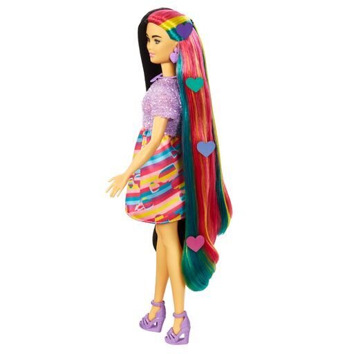 Lėlė Barbie Totaly Hair, azijietė kaina ir informacija | Žaislai mergaitėms | pigu.lt