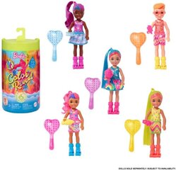 Lėlės Barbie Čelsės spalvų siurprizų rinkinys, neoninių spalvų serija kaina ir informacija | Žaislai mergaitėms | pigu.lt