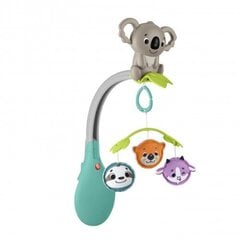 Fisher price музыкальная карусель, коала 3 в 1 цена и информация | Игрушки для малышей | pigu.lt