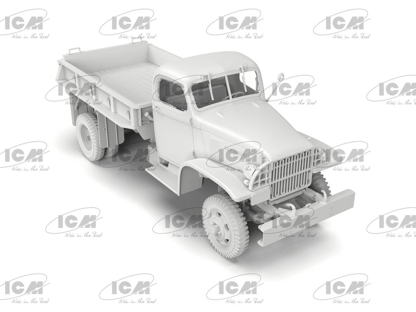 Klijuojamas Modelis ICM 35598 US Cargo Truck G7107 1/35 kaina ir informacija | Klijuojami modeliai | pigu.lt