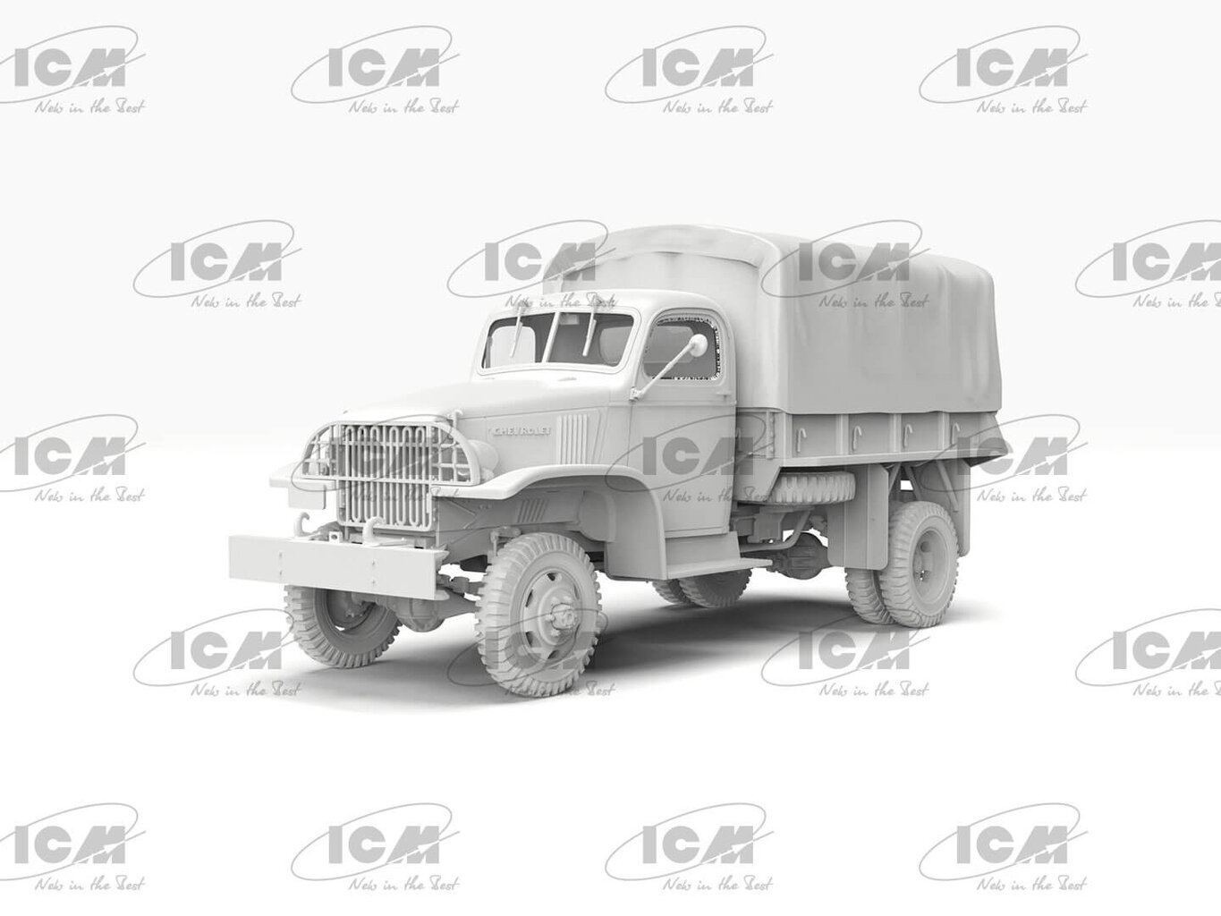 Klijuojamas Modelis ICM 35598 US Cargo Truck G7107 1/35 kaina ir informacija | Klijuojami modeliai | pigu.lt