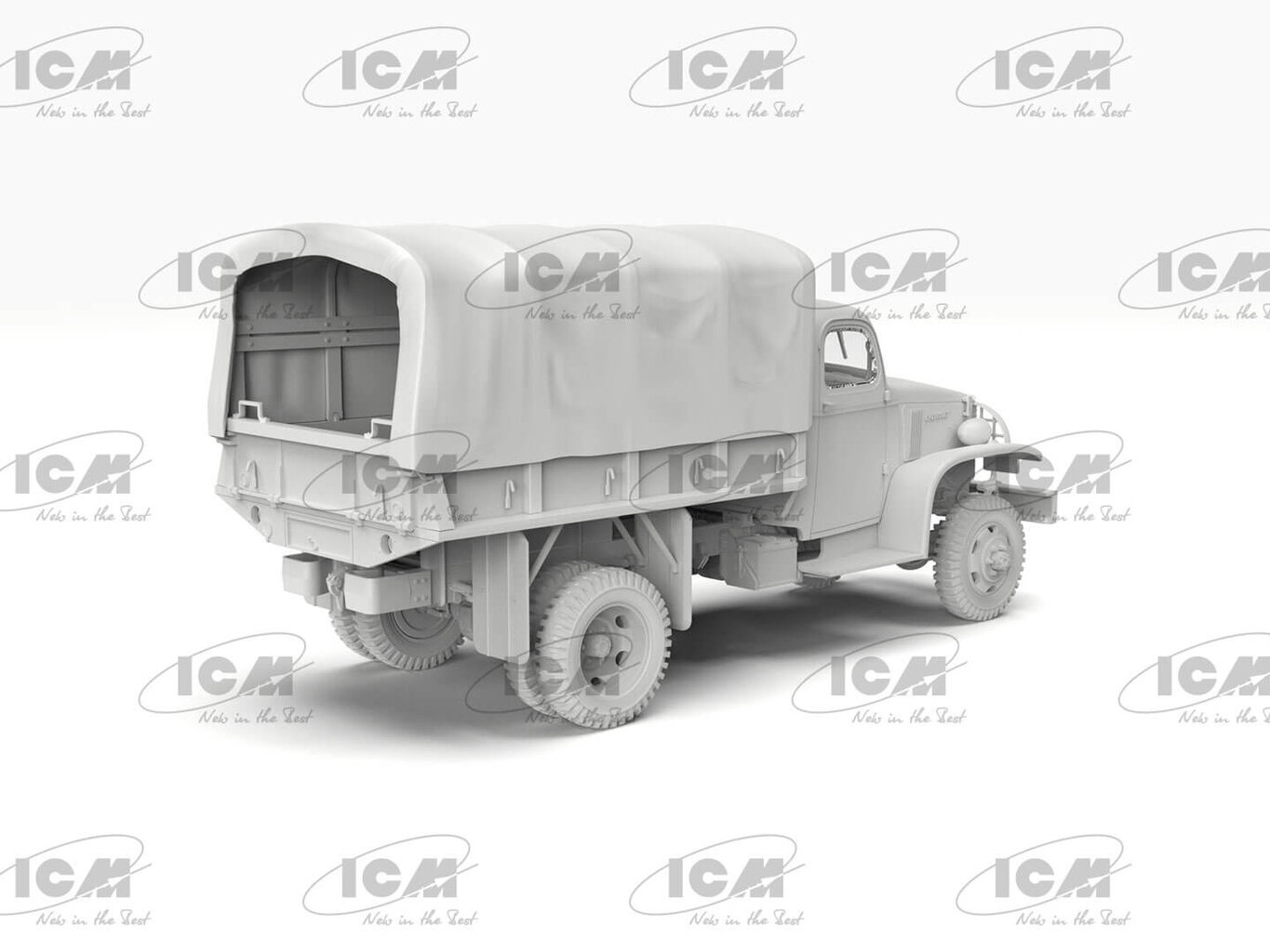 Klijuojamas Modelis ICM 35598 US Cargo Truck G7107 1/35 kaina ir informacija | Klijuojami modeliai | pigu.lt