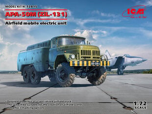 Klijuojamas Modelis ICM 72815 Airfield mobile electric unit APA-50M (ZiL-131) 1/72 цена и информация | Склеиваемые модели | pigu.lt