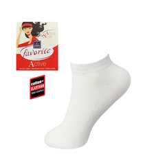 Moteriškos kojinės Favorite 22193 balta kaina ir informacija | Moteriškos kojinės | pigu.lt