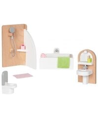 Мебель для кукольного домика Ванная комната цена и информация | Игрушки для девочек | pigu.lt