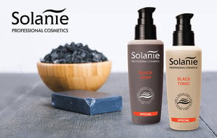 Чёрное мыло с ихтиолом Solanie, 125 мл цена и информация | Средства для очищения лица | pigu.lt