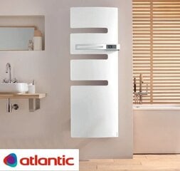 Полотенцесушитель ATLANTIC электрический 500W SERENIS, белый цена и информация | Полотенцесушители | pigu.lt