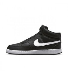 Nike sportiniai bateliai Court Vision Mid Black kaina ir informacija | Kedai vyrams | pigu.lt