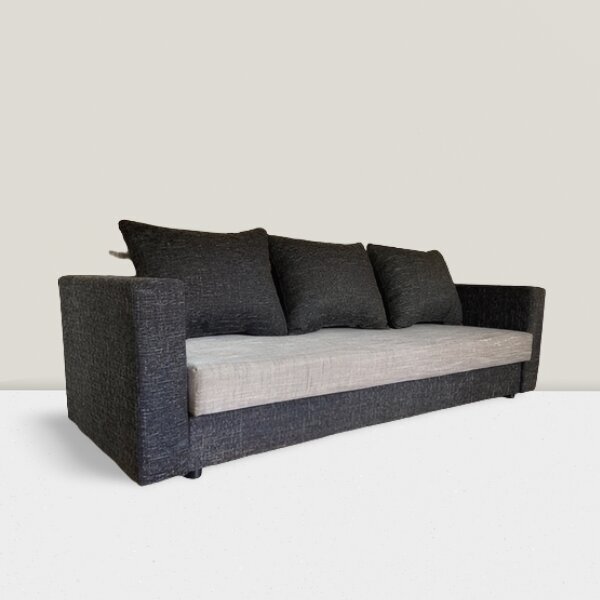 Sofa-lova Toliman, kombinuota ruda kaina ir informacija | Sofos | pigu.lt