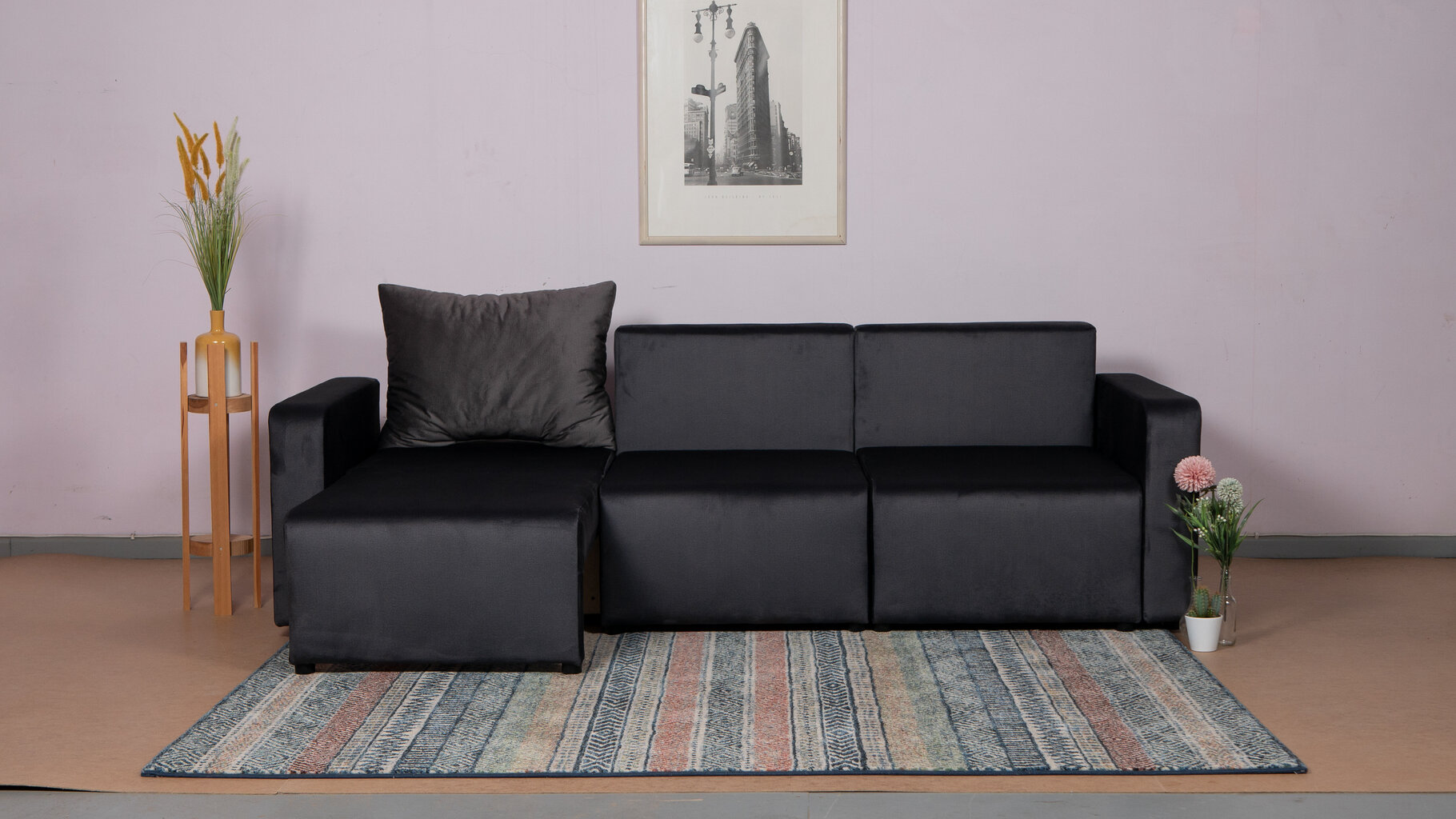 Transformatorinė "Modul 2400" modulinė sofa - Lova - Kampinė sofa Pilka цена и информация | Sofos | pigu.lt