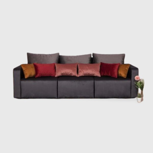 Transformatorinė "Modul 2400" modulinė sofa - Lova - Kampinė sofa Pilka kaina ir informacija | Sofos | pigu.lt