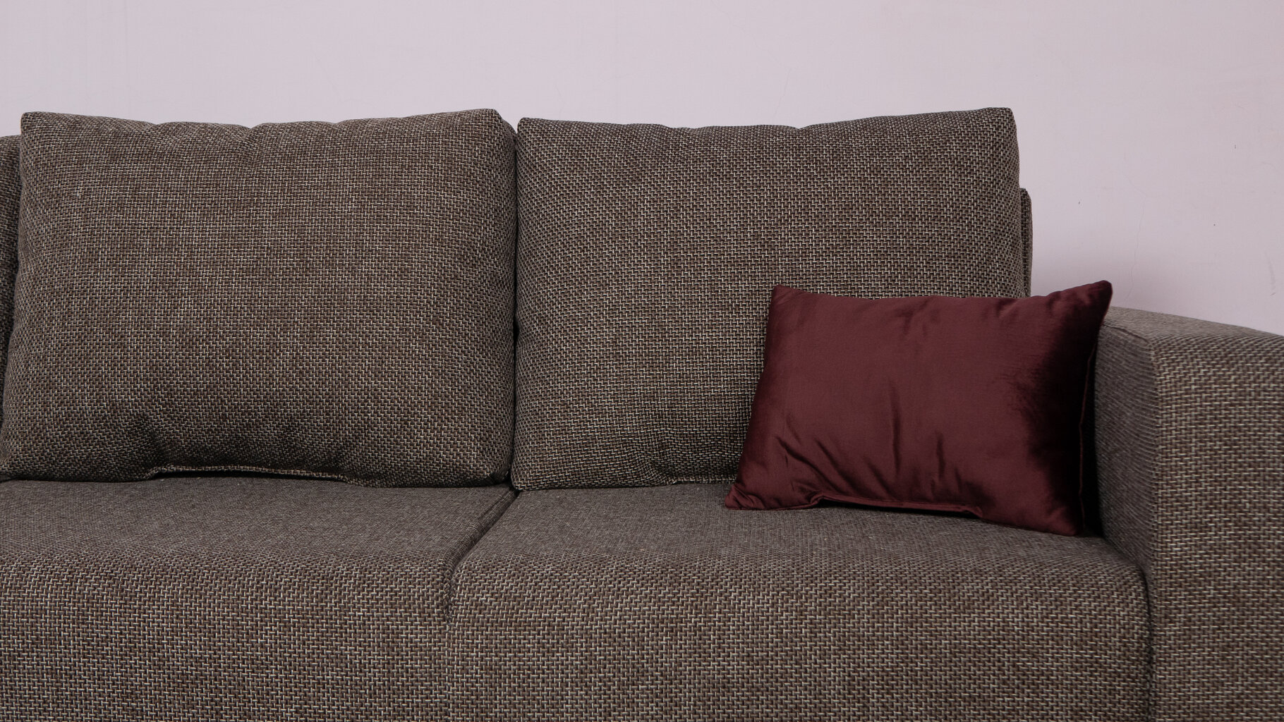 Kampinė sofa - lova Megan, rudos spalvos kaina ir informacija | Minkšti kampai | pigu.lt