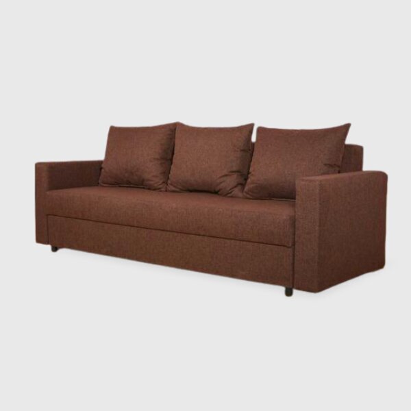 Sofa lova "Vuran" Tamsiai ruda kaina ir informacija | Sofos | pigu.lt