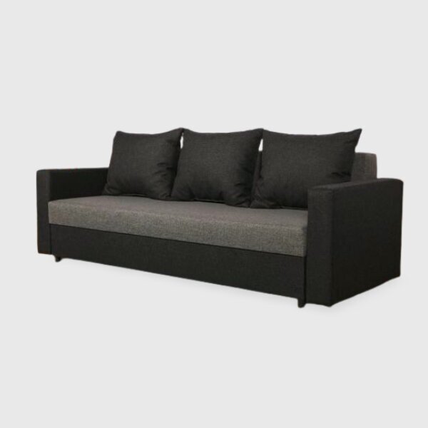 Sofa-lova Vuran, kombinuota pilka kaina ir informacija | Sofos | pigu.lt