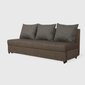 Sofa lova Mini, pilka kaina ir informacija | Sofos | pigu.lt