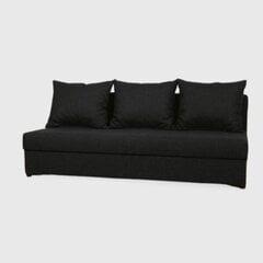 Sofa lova Mini, juoda kaina ir informacija | Sofos | pigu.lt