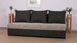 Sofa-lova Mini, rudos ir smėlio spalvos derinys цена и информация | Sofos | pigu.lt