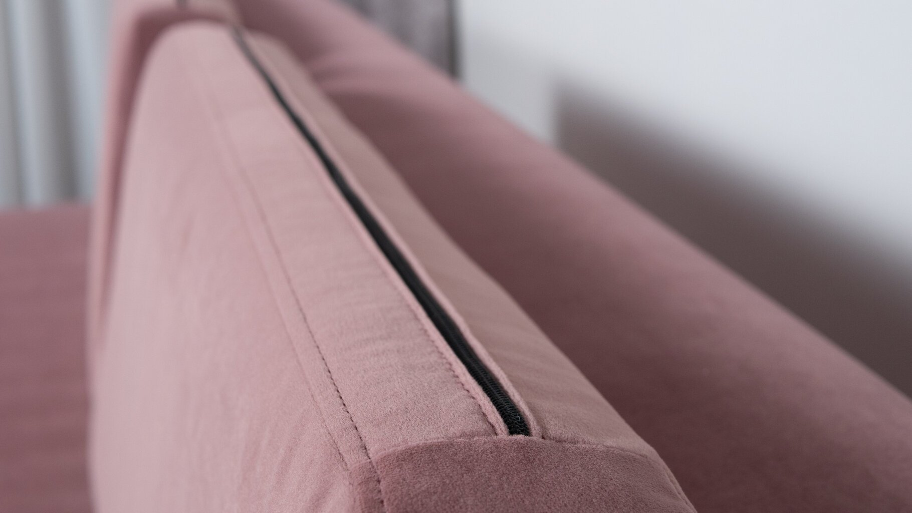 Sofa-lova Ovals, šviesiai rožinės spalvos цена и информация | Sofos | pigu.lt