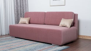 Sofa-lova Ovals, šviesiai rožinės spalvos kaina ir informacija | Sofos | pigu.lt