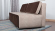 Sofa-lova "Ovalai" Šviesiai rudos spalvos derinys kaina ir informacija | Sofos | pigu.lt
