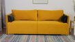 Sofa-lova Deka, geltona kaina ir informacija | Sofos | pigu.lt
