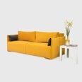 Sofa-lova Deka, geltona