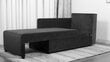 Sofa lova Villi, šviesiai rožinė kaina ir informacija | Sofos | pigu.lt