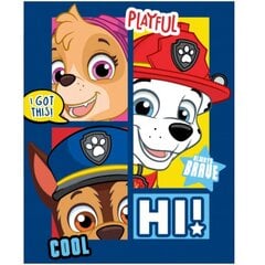 Paw Patrol vaikiškas pledas 100x140 cm kaina ir informacija | Lovatiesės ir pledai | pigu.lt