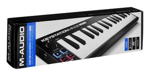 M-AUDIO Keystation Mini 32 MK3 MIDI-клавиатура 32 клавиши USB Черный, Белый цена и информация | Клавишные музыкальные инструменты | pigu.lt