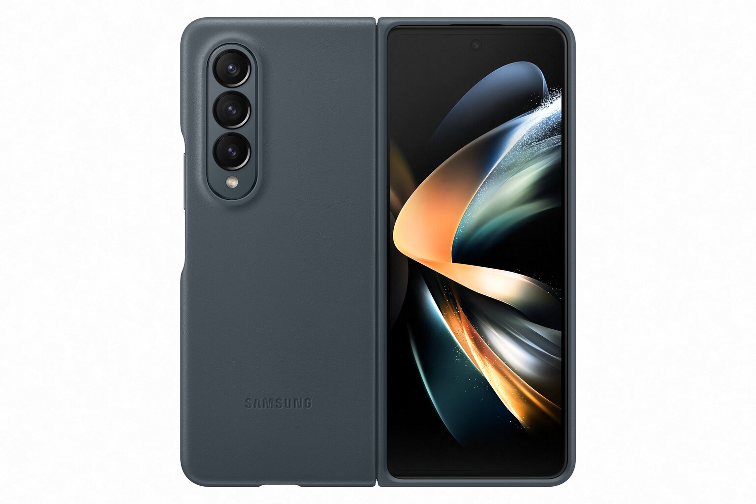 Dėklas Samsung skirtas Galaxy Z Fold 4, pilka цена и информация | Telefono dėklai | pigu.lt