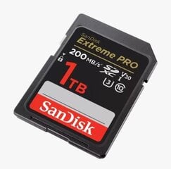 SanDisk SDXC 1TB UHS-I/SDSDXXD-1T00-GN4IN kaina ir informacija | Atminties kortelės telefonams | pigu.lt