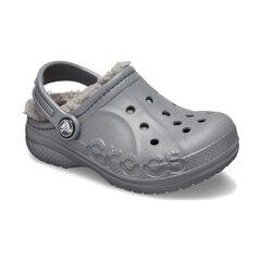 Crocs™ šlepetės berniukams 207500, pilkos kaina ir informacija | Šlepetės, kambario avalynė vaikams | pigu.lt