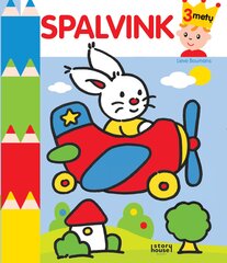 Spalvink nuo 3 metų цена и информация | Книжки - раскраски | pigu.lt