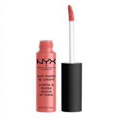 Lūpų dažai NYX Soft Matte cyprus, 8 ml kaina ir informacija | Lūpų dažai, blizgiai, balzamai, vazelinai | pigu.lt