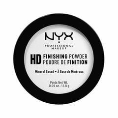 Kompaktinė pudra NYX HD Finishing Powder translucent, 2,8 g kaina ir informacija | Makiažo pagrindai, pudros | pigu.lt